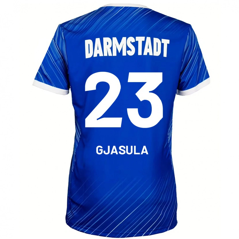 Danxen Kid Klaus Gjasula #23 Blue White Home Jersey 2024/25 T-Shirt