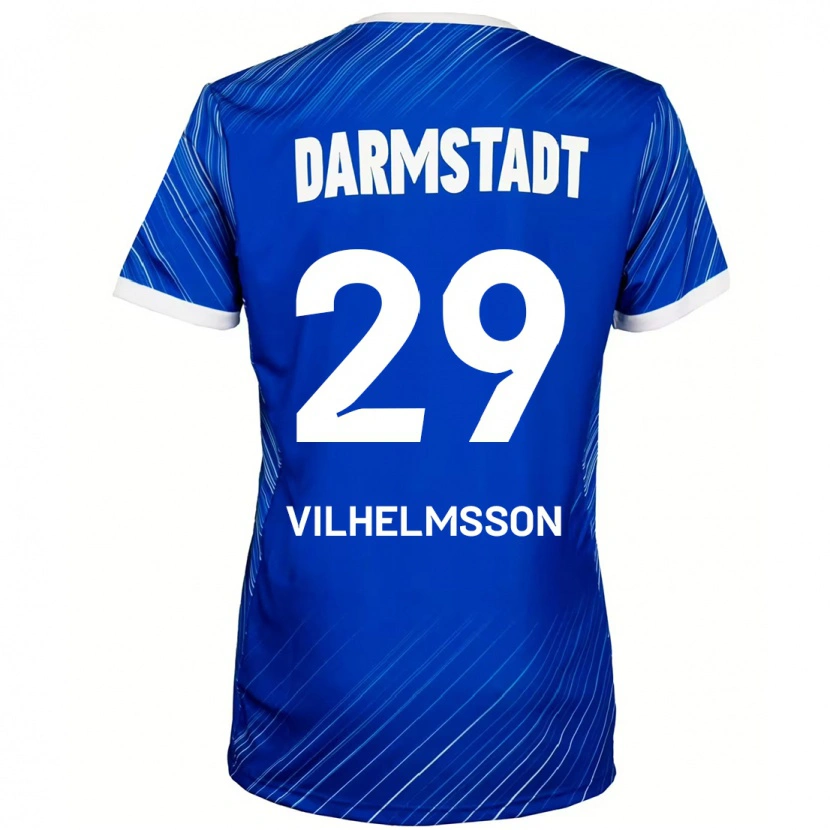 Danxen Kid Oscar Vilhelmsson #29 Blue White Home Jersey 2024/25 T-Shirt