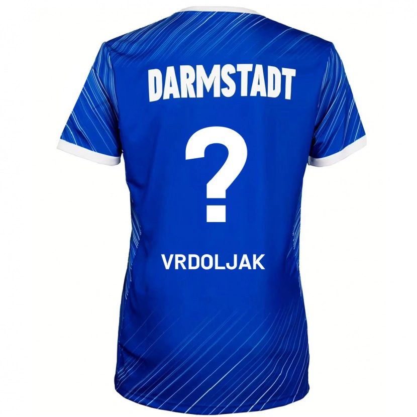 Danxen Kid Tomislav Vrdoljak #0 Blue White Home Jersey 2024/25 T-Shirt