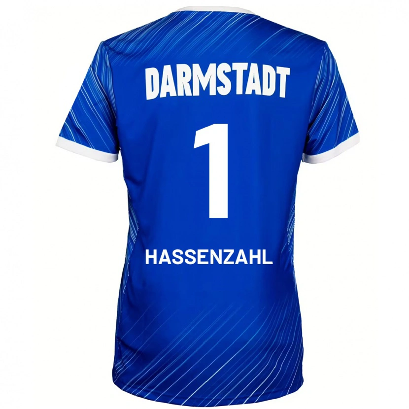 Danxen Kid Leon Hassenzahl #1 Blue White Home Jersey 2024/25 T-Shirt