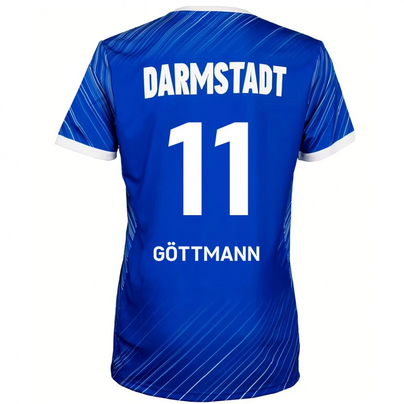 Danxen Kid Levin Göttmann #11 Blue White Home Jersey 2024/25 T-Shirt