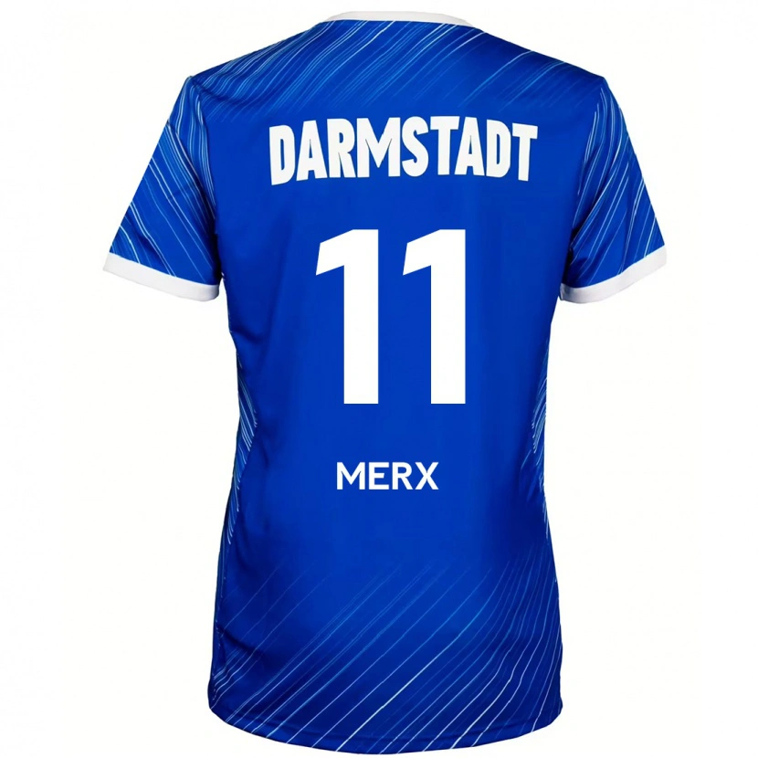 Danxen Kid Manolo Merx #11 Blue White Home Jersey 2024/25 T-Shirt