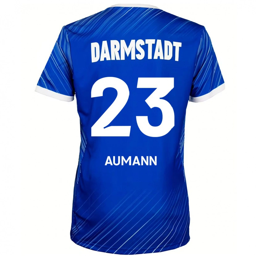 Danxen Kid Emil Aumann #23 Blue White Home Jersey 2024/25 T-Shirt