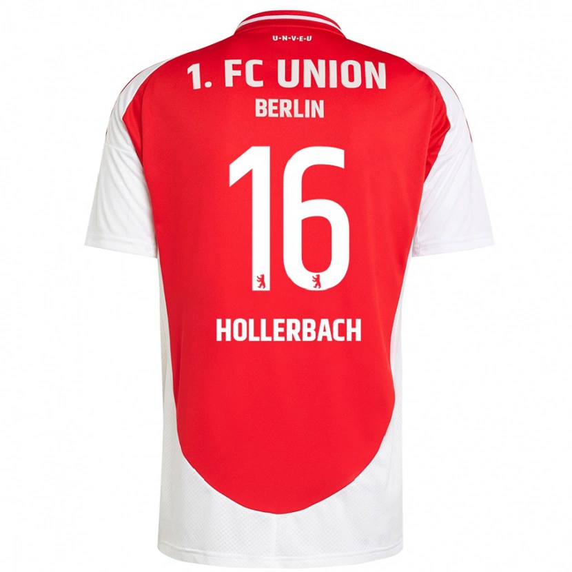 Danxen Kid Benedict Hollerbach #16 Red White Home Jersey 2024/25 T-Shirt