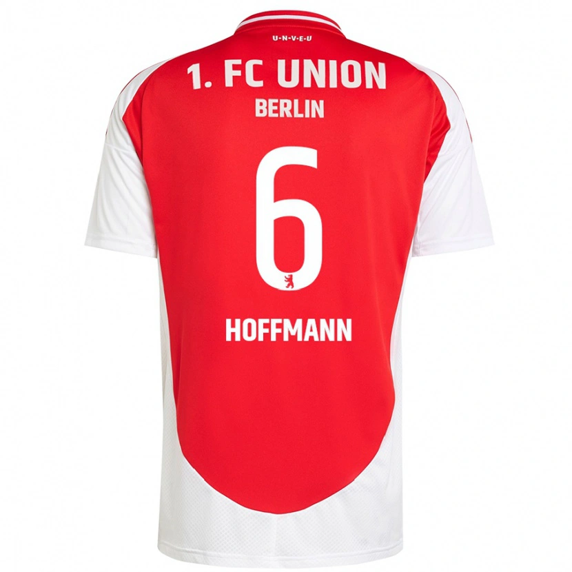 Danxen Kid Finn Hoffmann #6 Red White Home Jersey 2024/25 T-Shirt