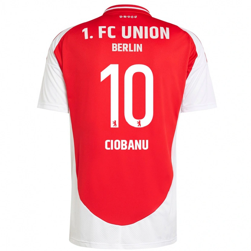 Danxen Kid Ion Ciobanu #10 Red White Home Jersey 2024/25 T-Shirt