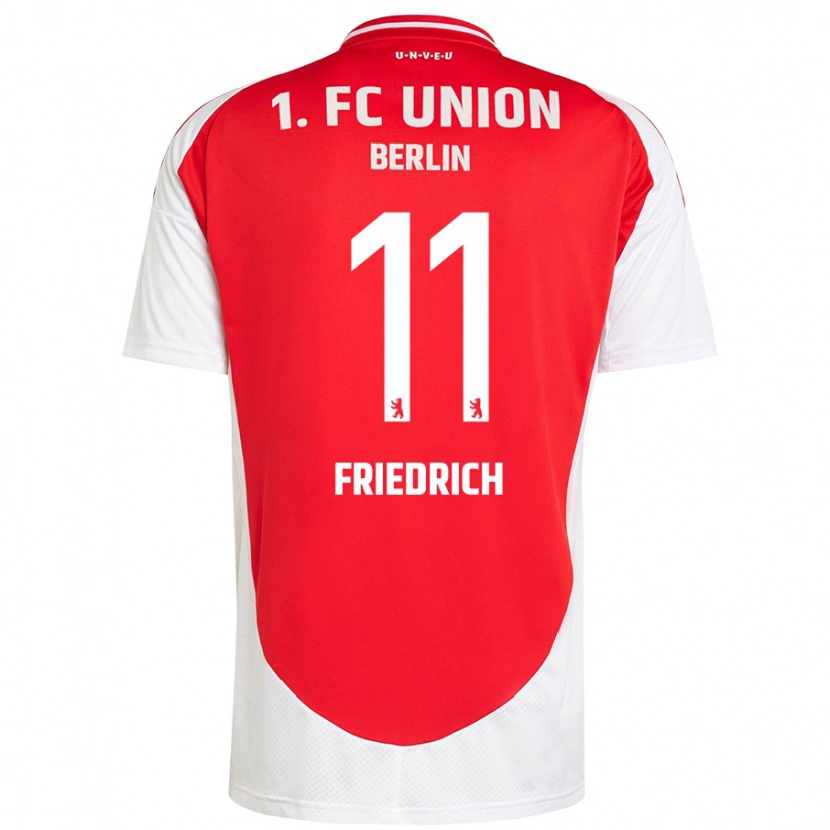 Danxen Kid Julien Friedrich #11 Red White Home Jersey 2024/25 T-Shirt