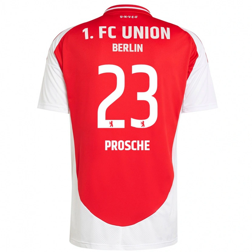 Danxen Kid Leon Prosche #23 Red White Home Jersey 2024/25 T-Shirt