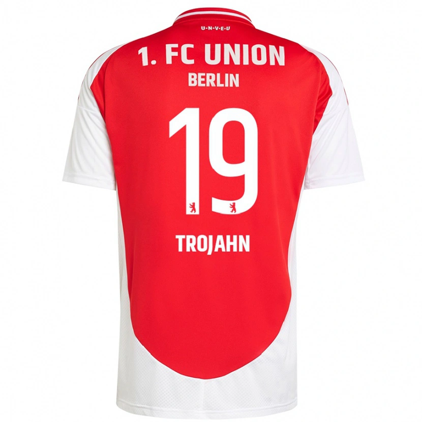 Danxen Kid Sophie Trojahn #19 Red White Home Jersey 2024/25 T-Shirt