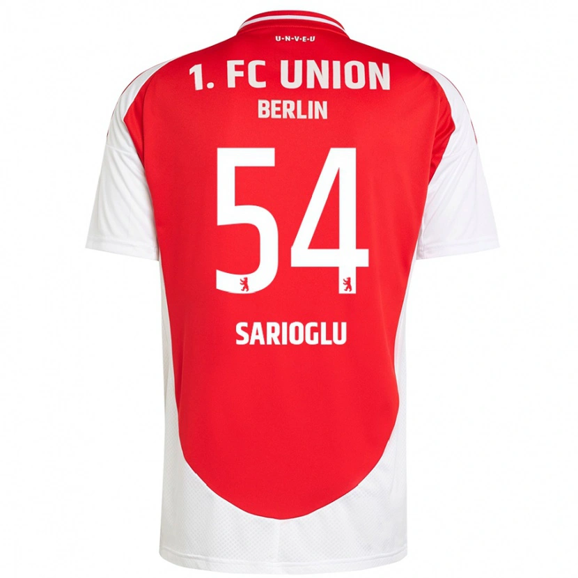 Danxen Kid Defne Sarıoğlu #54 Red White Home Jersey 2024/25 T-Shirt