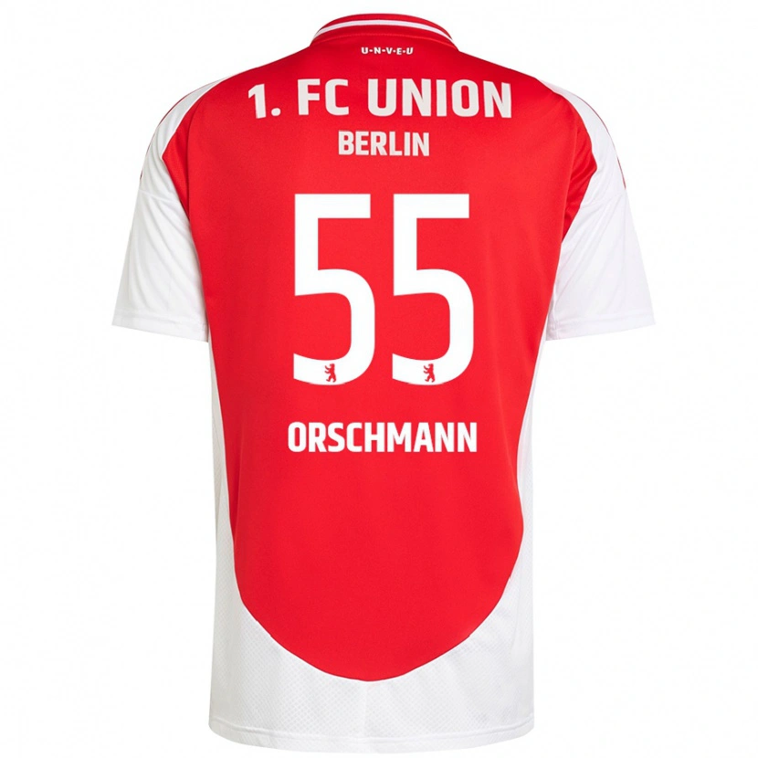 Danxen Kid Katja Orschmann #55 Red White Home Jersey 2024/25 T-Shirt