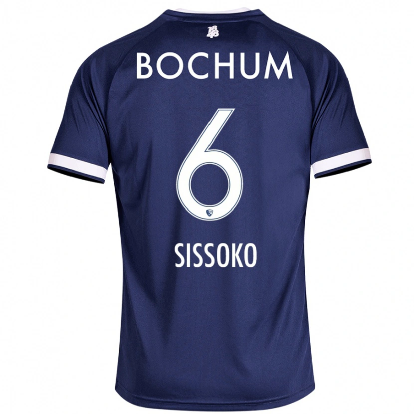 Danxen Kid Ibrahima Sissoko #6 Dark Blue Home Jersey 2024/25 T-Shirt