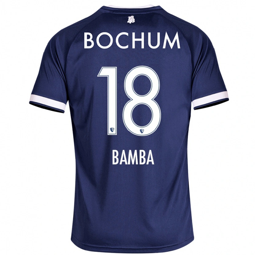 Danxen Kid Samuel Bamba #18 Dark Blue Home Jersey 2024/25 T-Shirt