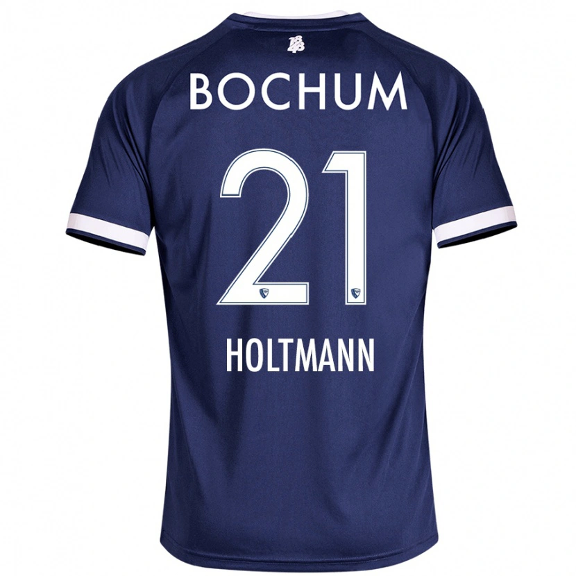 Danxen Kid Gerrit Holtmann #21 Dark Blue Home Jersey 2024/25 T-Shirt