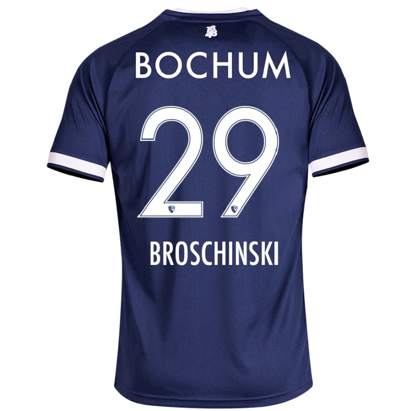 Danxen Kid Moritz Broschinski #29 Dark Blue Home Jersey 2024/25 T-Shirt