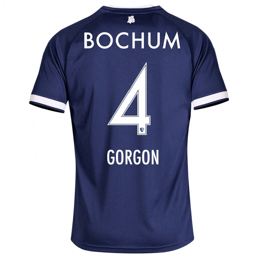 Danxen Kid Felix Gorgon #4 Dark Blue Home Jersey 2024/25 T-Shirt