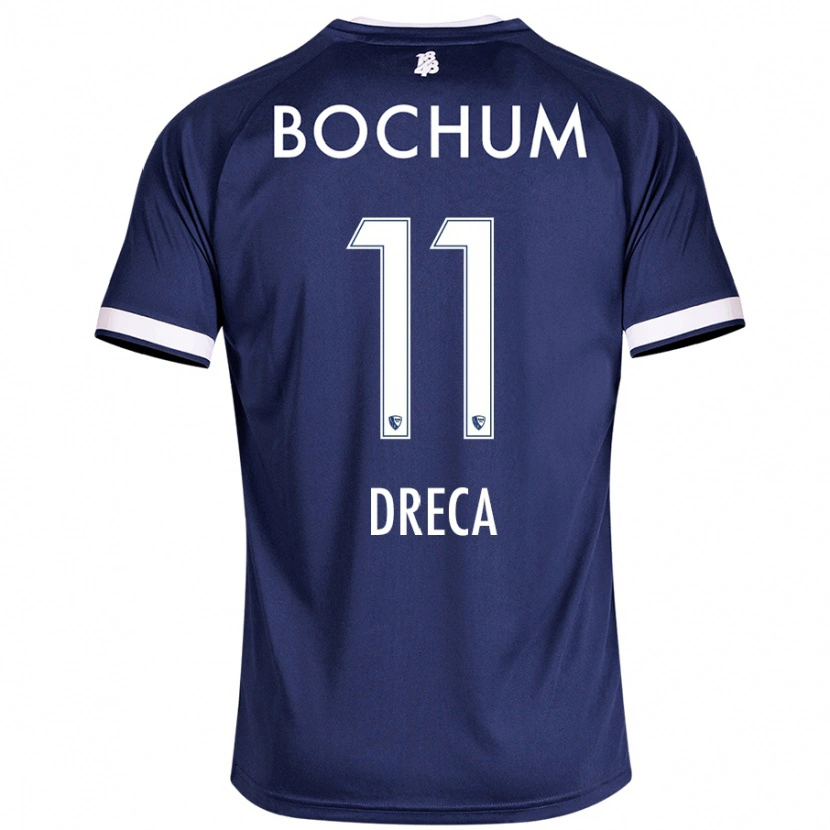 Danxen Kid Benjamin Dreca #11 Dark Blue Home Jersey 2024/25 T-Shirt