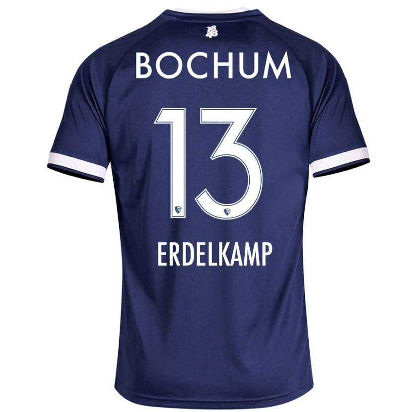 Danxen Kid Luca Erdelkamp #13 Dark Blue Home Jersey 2024/25 T-Shirt