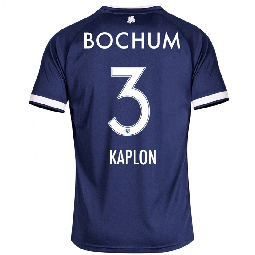 Danxen Kid Frauke Kaplon #3 Dark Blue Home Jersey 2024/25 T-Shirt