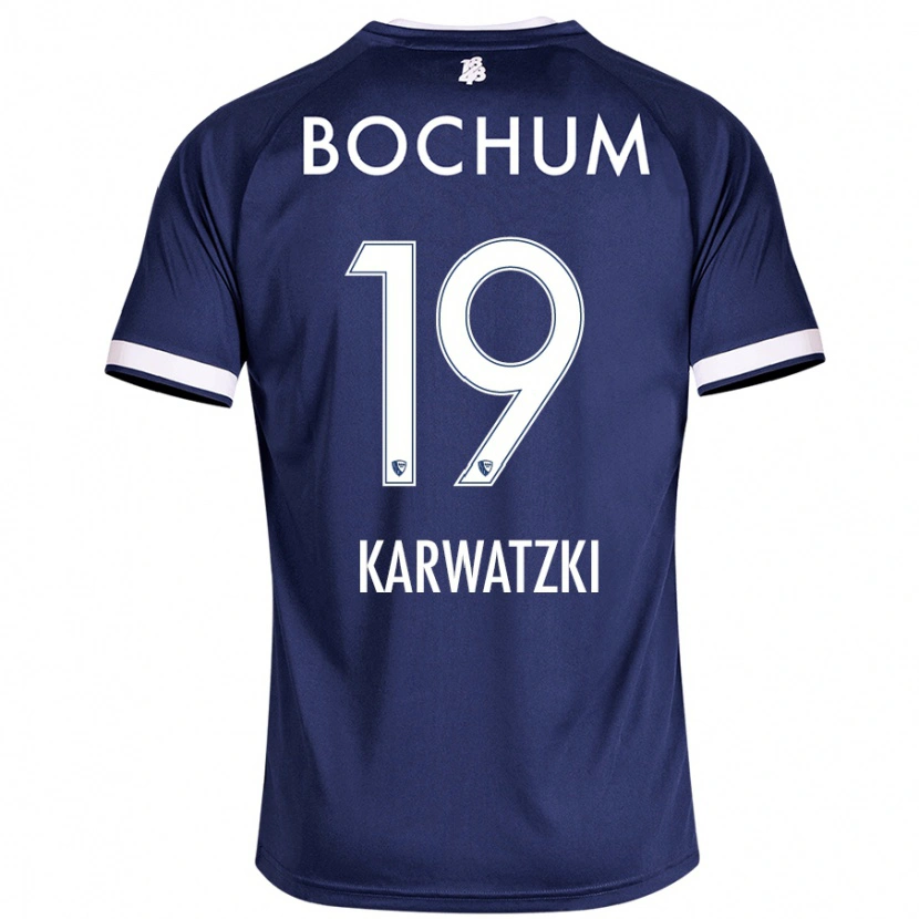 Danxen Kid Lucy Karwatzki #19 Dark Blue Home Jersey 2024/25 T-Shirt