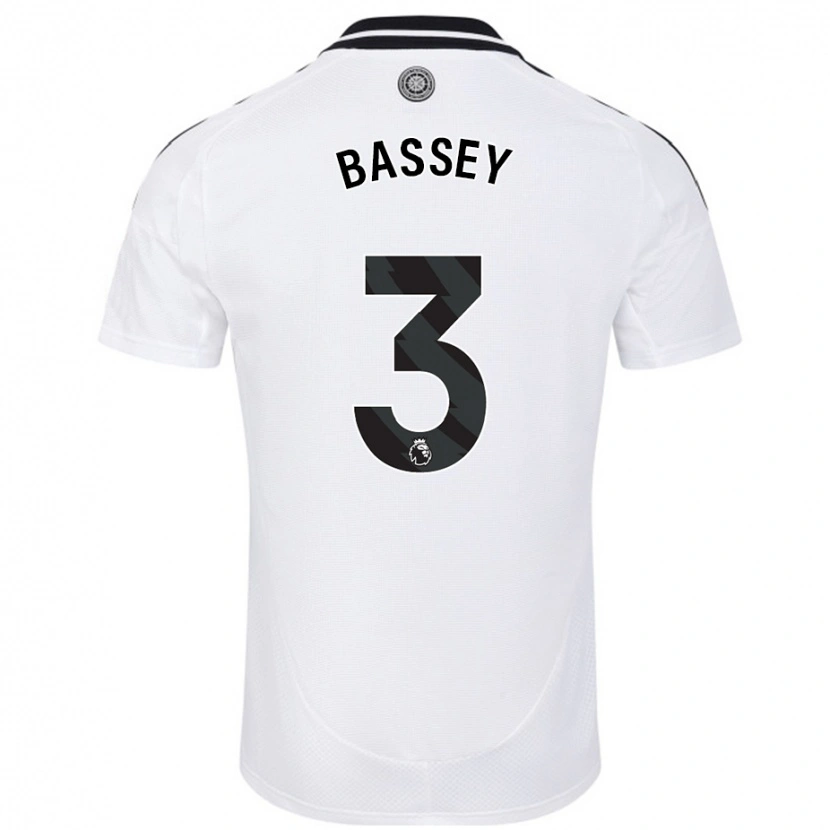 Danxen Kid Calvin Bassey #3 White Home Jersey 2024/25 T-Shirt