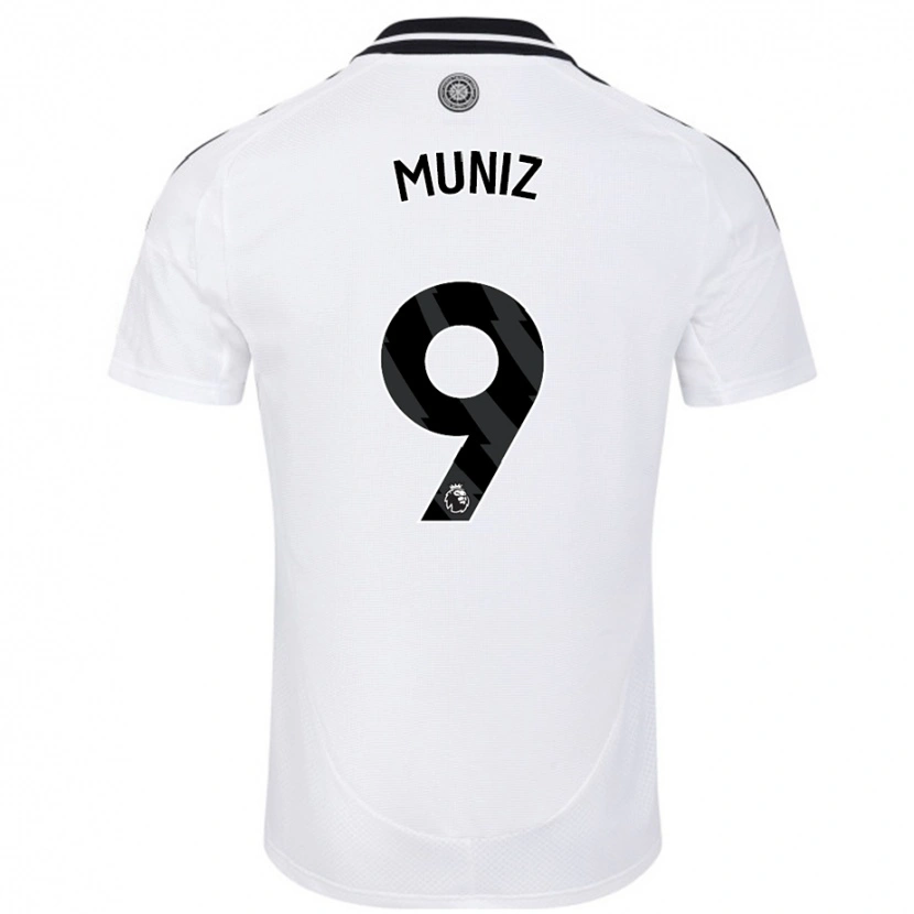 Danxen Kid Rodrigo Muniz #9 White Home Jersey 2024/25 T-Shirt