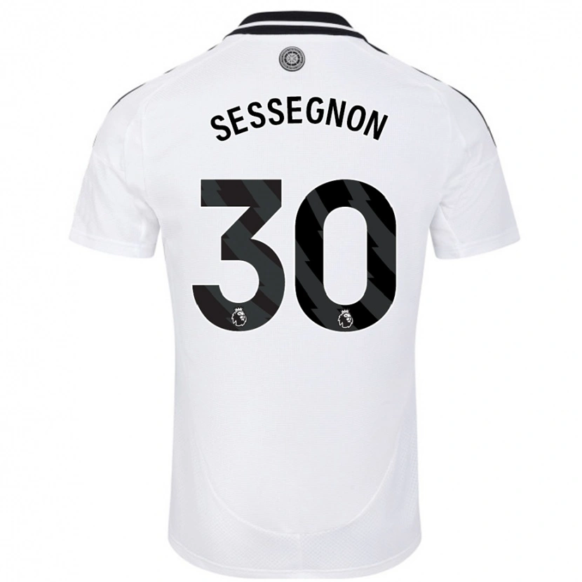 Danxen Kid Ryan Sessegnon #30 White Home Jersey 2024/25 T-Shirt