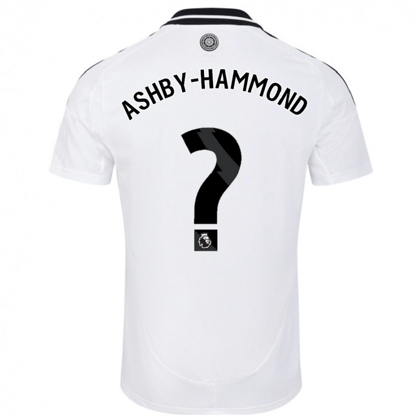 Danxen Kid Luca Ashby-Hammond #0 White Home Jersey 2024/25 T-Shirt