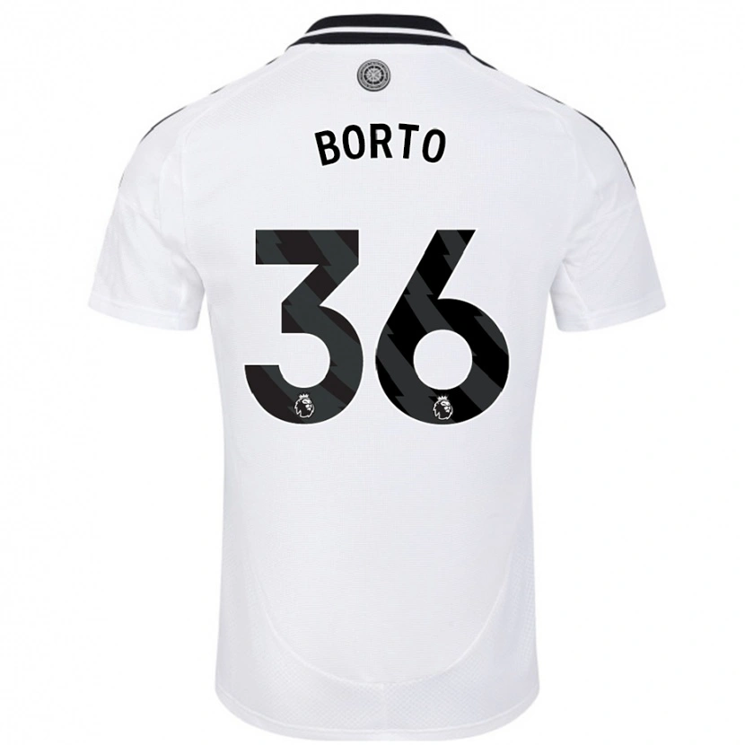 Danxen Kid Alex Borto #36 White Home Jersey 2024/25 T-Shirt