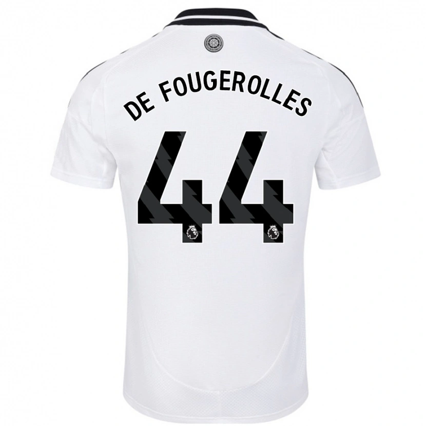 Danxen Kid Luc De Fougerolles #44 White Home Jersey 2024/25 T-Shirt