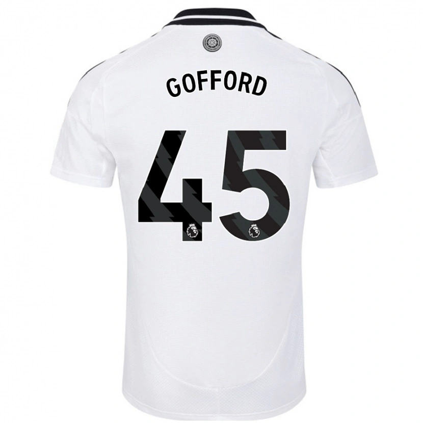 Danxen Kid Oliver Gofford #45 White Home Jersey 2024/25 T-Shirt