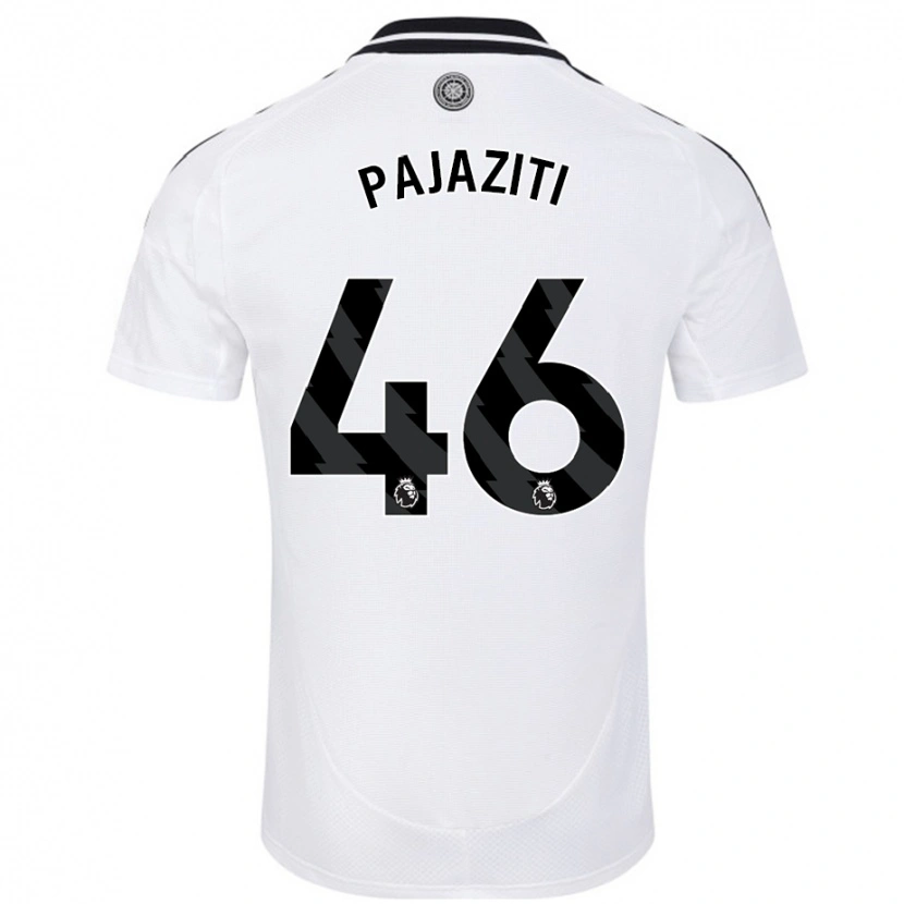 Danxen Kid Adrion Pajaziti #46 White Home Jersey 2024/25 T-Shirt