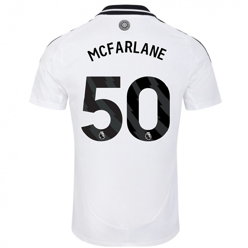 Danxen Kid Callum Mcfarlane #50 White Home Jersey 2024/25 T-Shirt