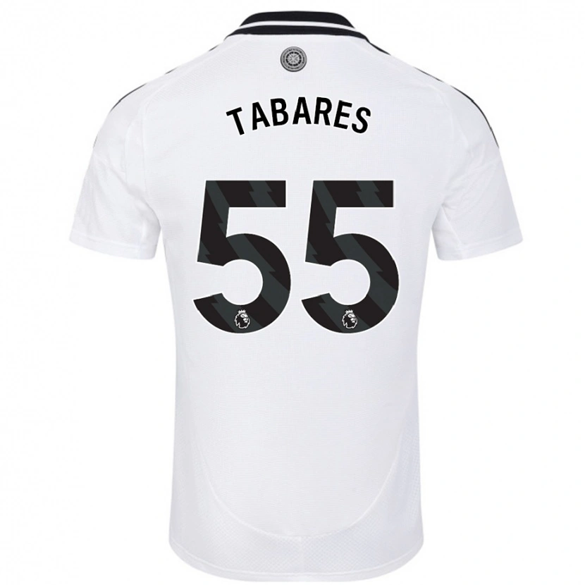 Danxen Kid Samuel Tabares #55 White Home Jersey 2024/25 T-Shirt