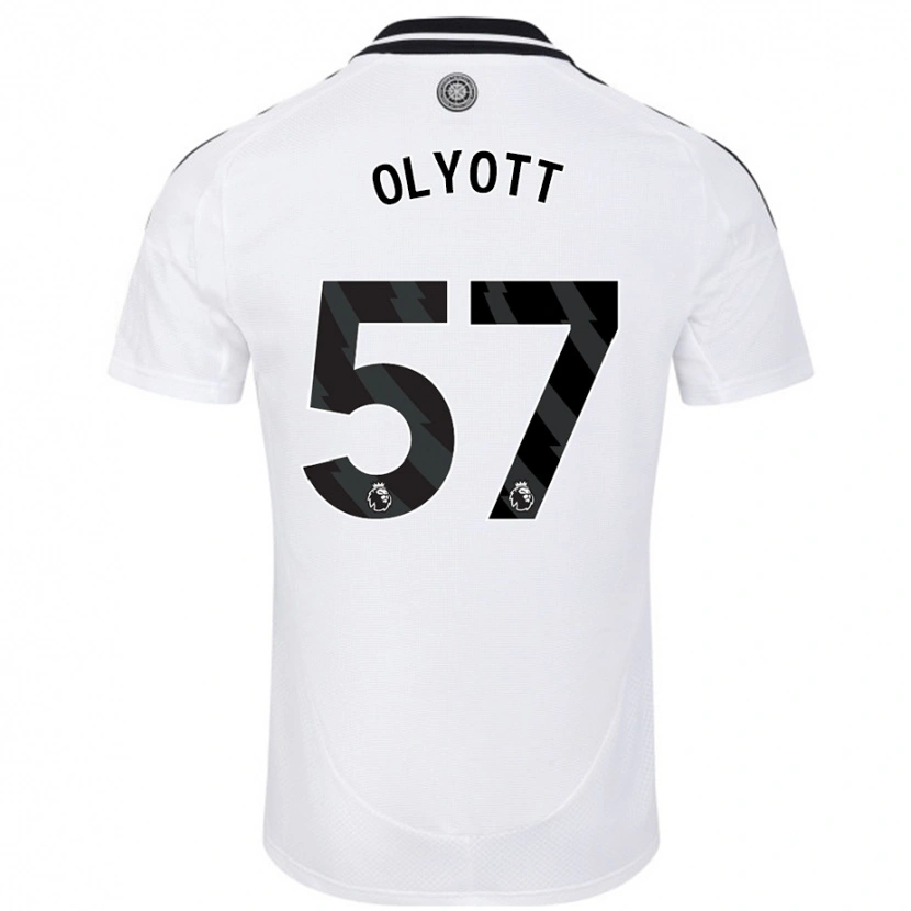 Danxen Kid Tom Olyott #57 White Home Jersey 2024/25 T-Shirt