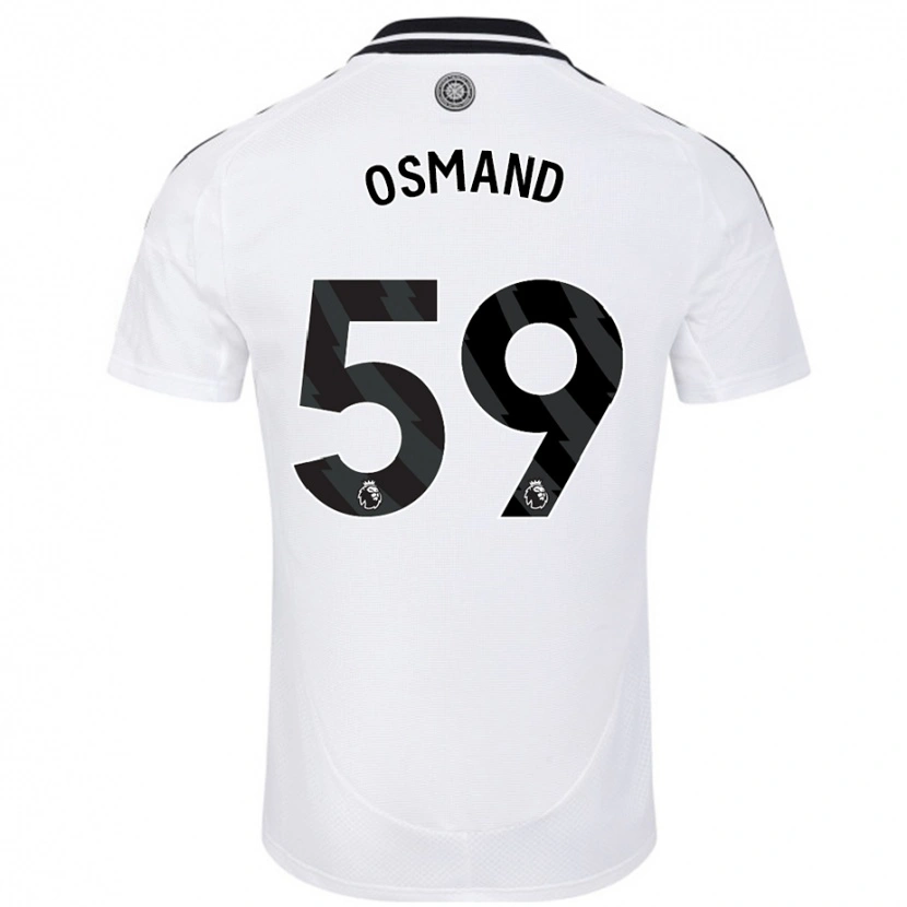 Danxen Kid Callum Osmand #59 White Home Jersey 2024/25 T-Shirt