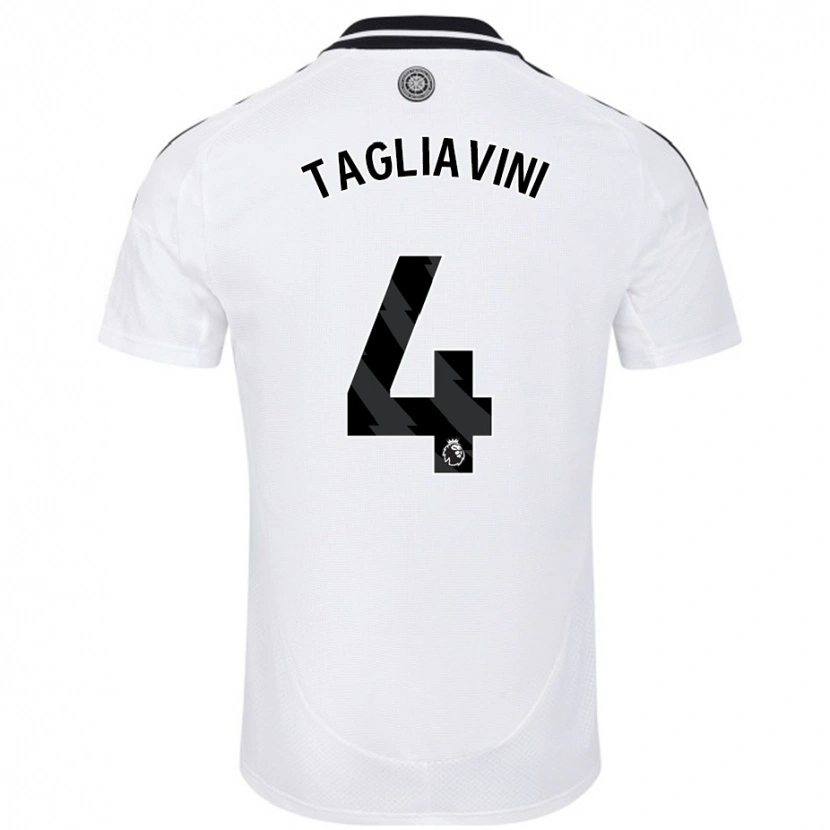 Danxen Kid Ella Tagliavini #4 White Home Jersey 2024/25 T-Shirt