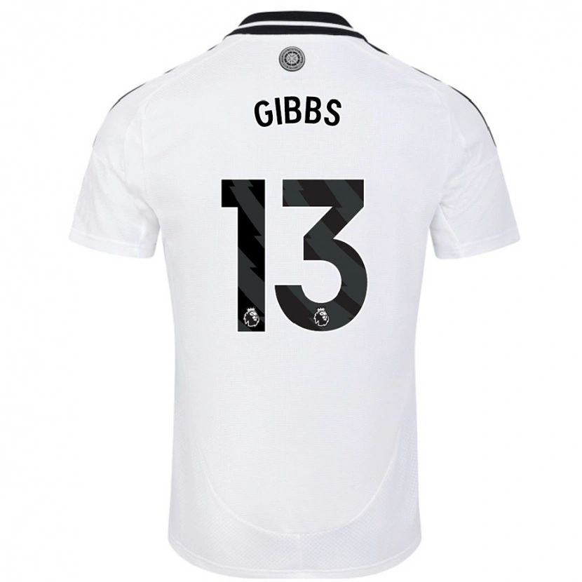 Danxen Kid Frankie Gibbs #13 White Home Jersey 2024/25 T-Shirt