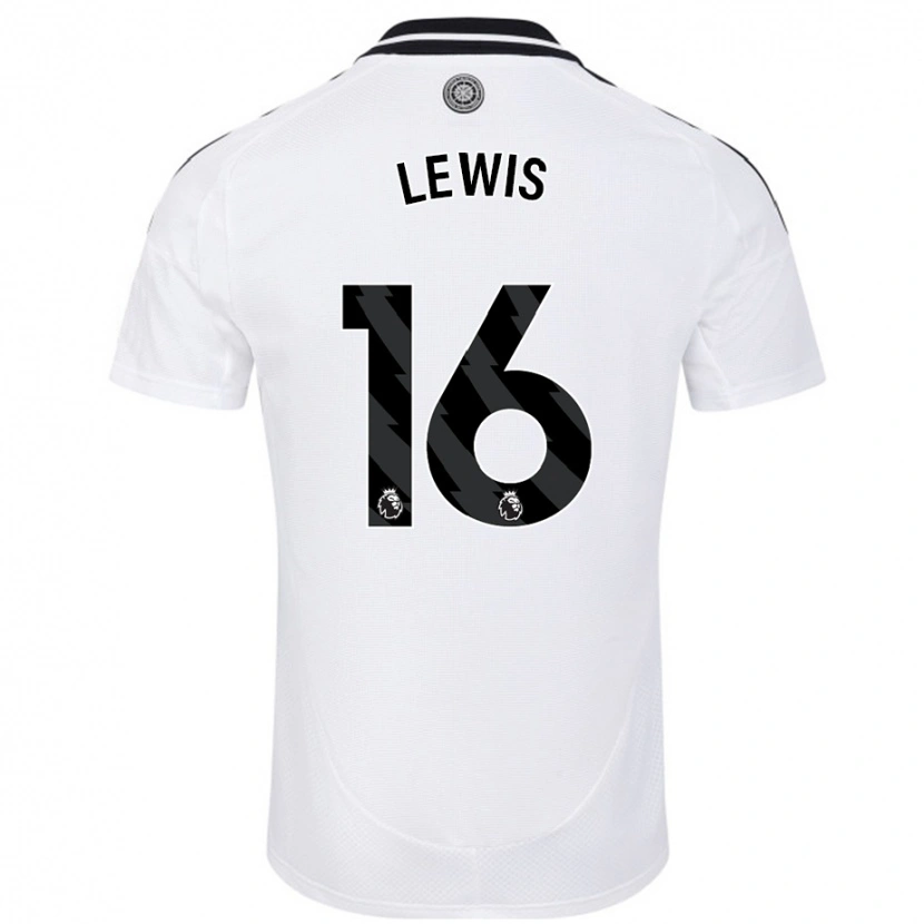 Danxen Kid Milla Lewis #16 White Home Jersey 2024/25 T-Shirt