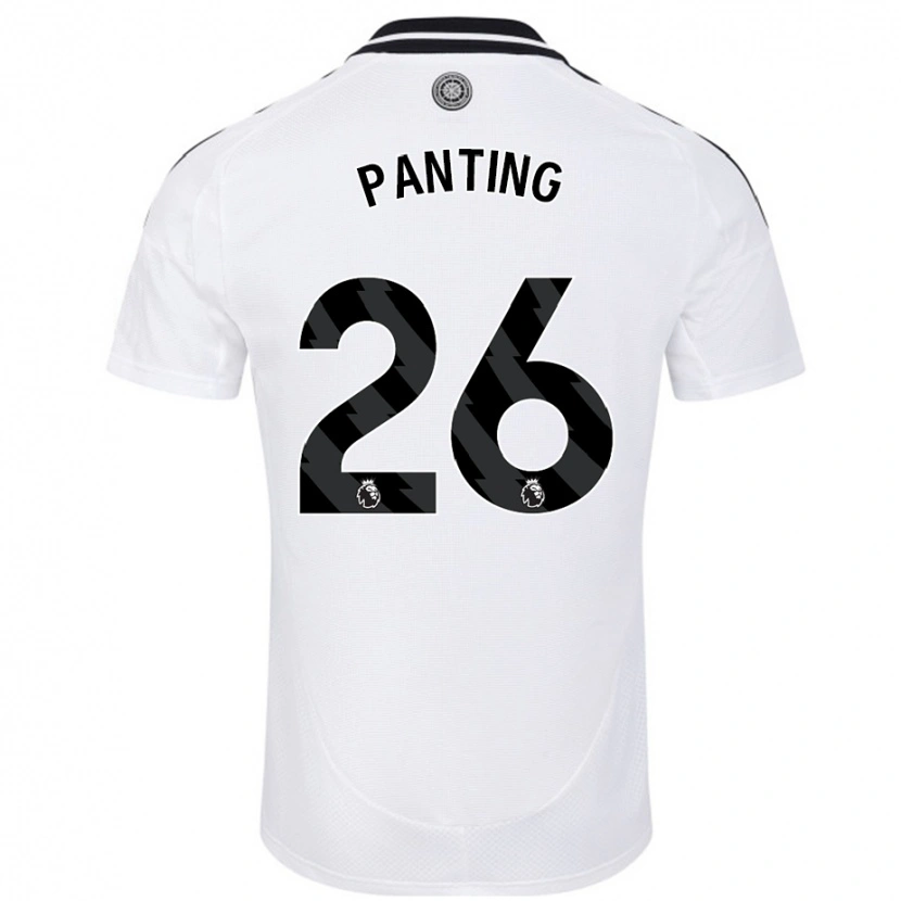 Danxen Kid Rachel Panting #26 White Home Jersey 2024/25 T-Shirt