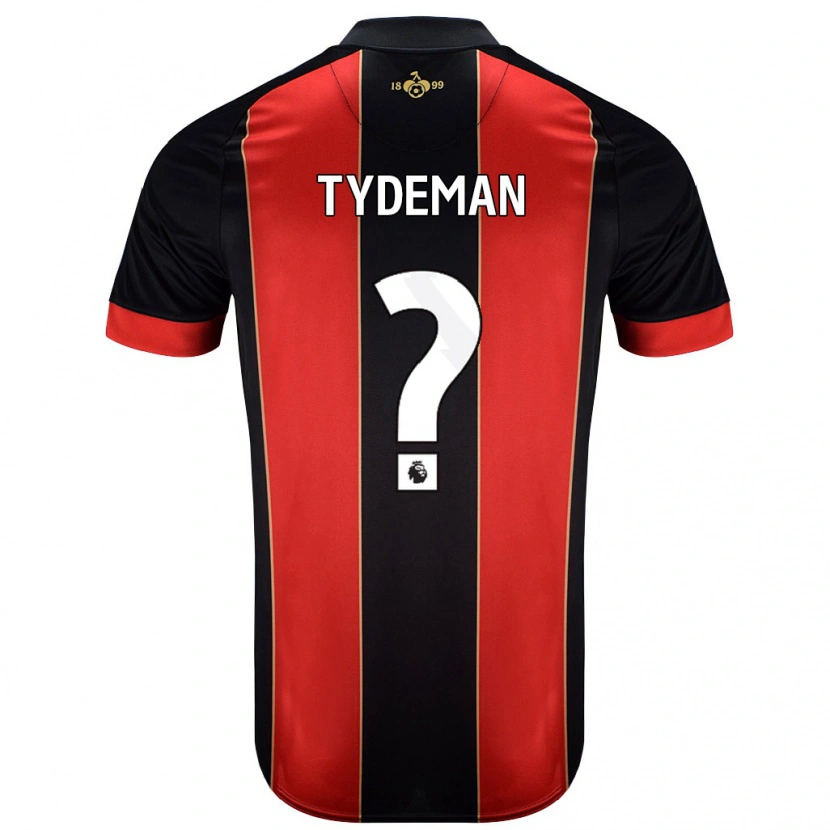 Danxen Kid Kian Tydeman #0 Red Black Home Jersey 2024/25 T-Shirt