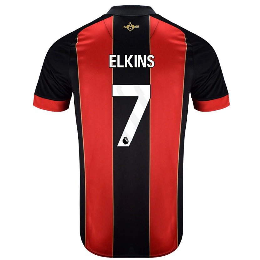 Danxen Kid Elle Elkins #7 Red Black Home Jersey 2024/25 T-Shirt