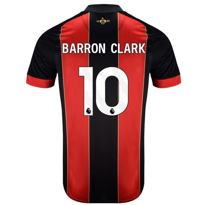 Danxen Kid Molly Barron-Clark #10 Red Black Home Jersey 2024/25 T-Shirt