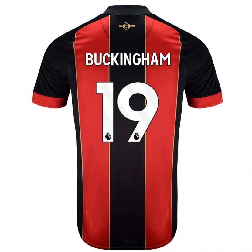 Danxen Kid Alisha Buckingham #19 Red Black Home Jersey 2024/25 T-Shirt