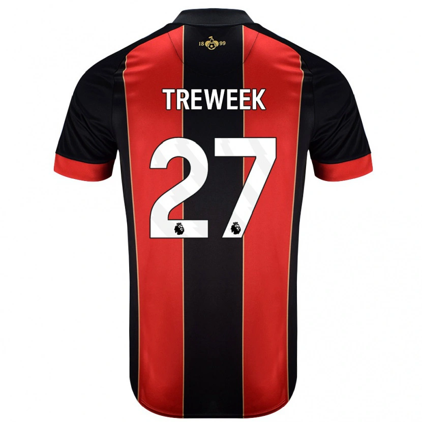 Danxen Kid Amber Treweek #27 Red Black Home Jersey 2024/25 T-Shirt