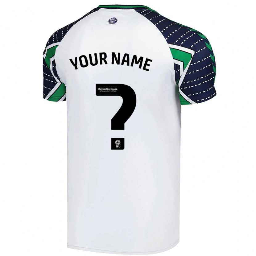 Danxen Kid Your Name #0 White Away Jersey 2024/25 T-Shirt