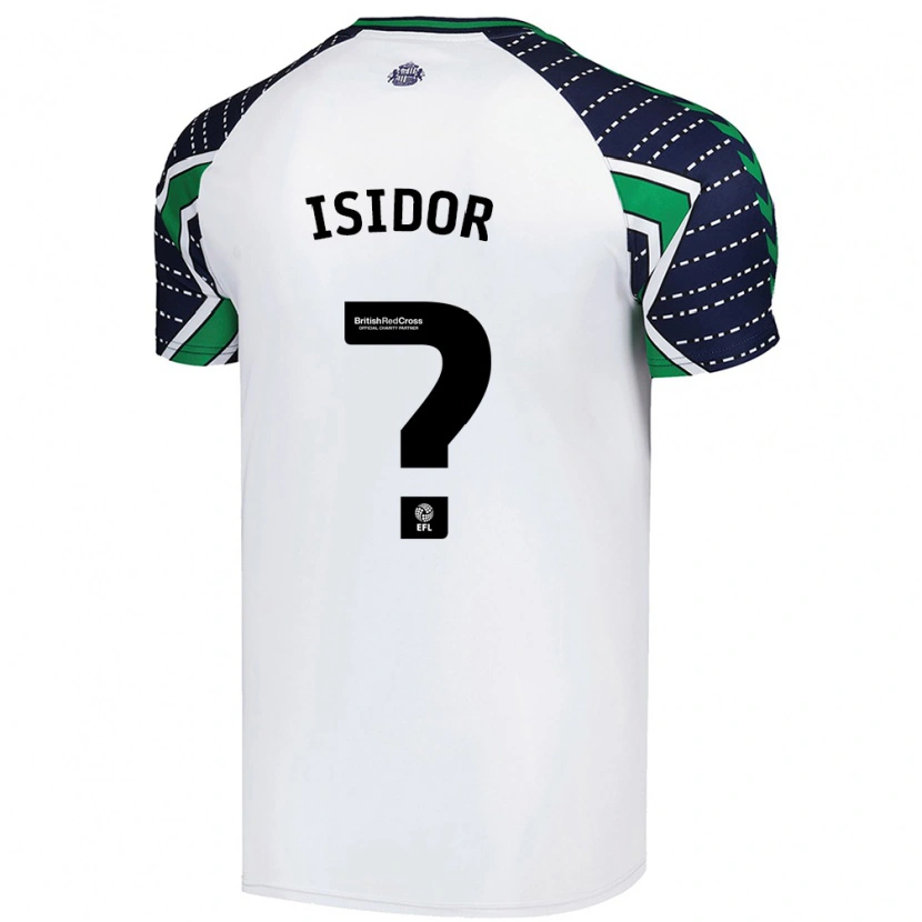 Danxen Kid Wilson Isidor #0 White Away Jersey 2024/25 T-Shirt