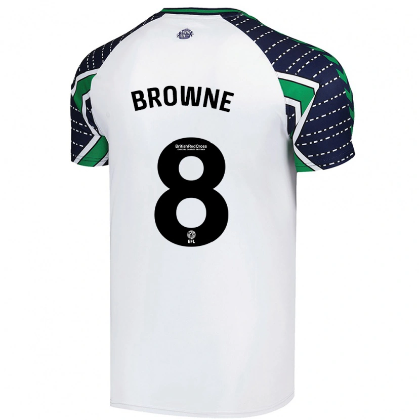 Danxen Kid Alan Browne #8 White Away Jersey 2024/25 T-Shirt