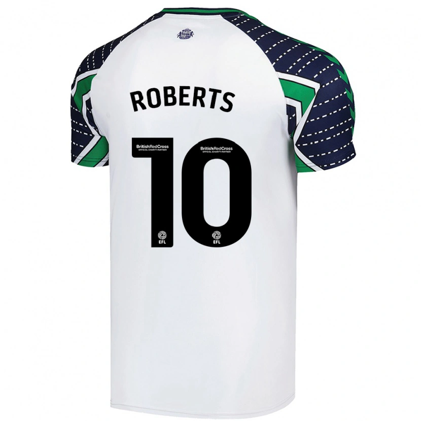 Danxen Kid Patrick Roberts #10 White Away Jersey 2024/25 T-Shirt