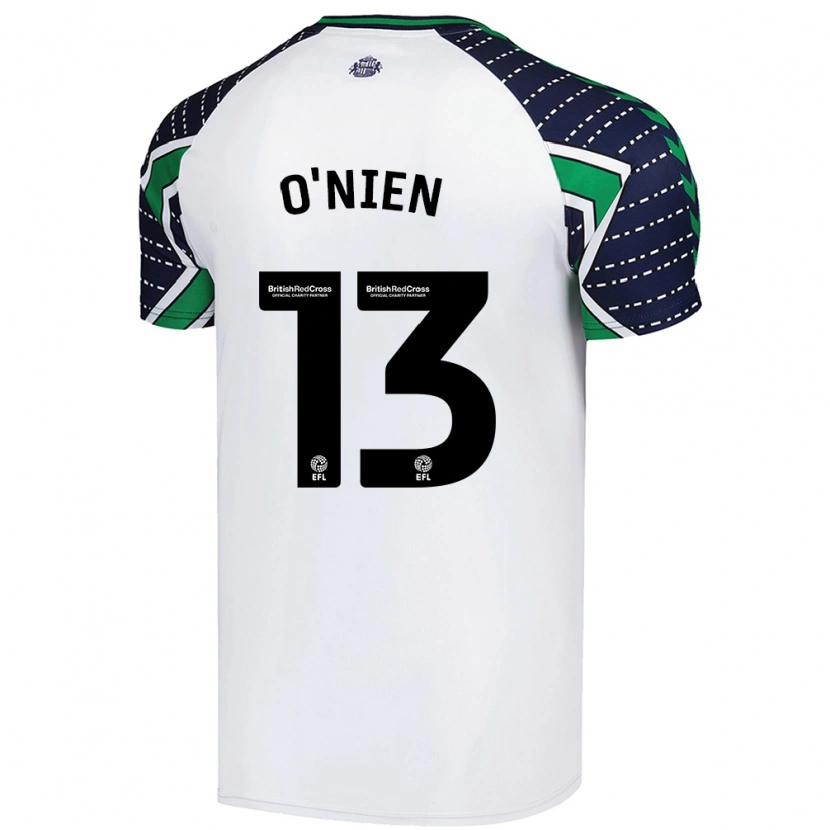 Danxen Kid Luke O'nien #13 White Away Jersey 2024/25 T-Shirt